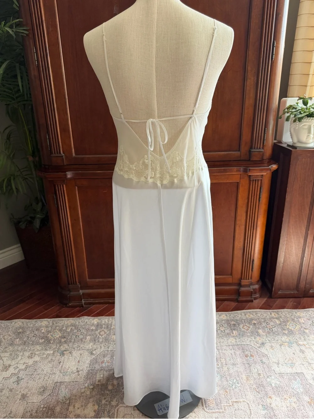 Frederick's of Hollywood Long Nightgown and Robe Bridal Set